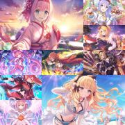 プリンセスコネクト Re Dive 初期アカ 正月ユイ 水着サレン クリクリス バレシズ フェス限5種 共存 星3 32体 リセマラ Rmt Club