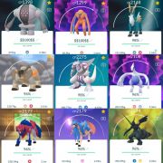 ポケモンgo Tl42 伝説個体値max 2体 伝説 まぼろし 277体 色違い106体 Pvpポケモン大量 Rmt Club