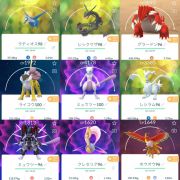 ポケモンgo 個体値max635体 伝説個体値100 2体 色違い162体 伝説 幻218体等詰め合わせ Rmt Club