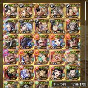 ワンピーストレジャークルーズ トレクル フェス限155種中151種所持 廃課金垢 ロジャー ニューゲート ルフィ 麦わらの一味所持 Rmt Club